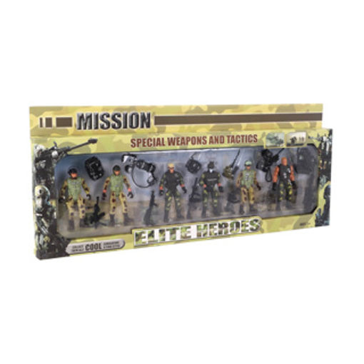 Picture of MILITARY FIGURES SET 6 PIECES